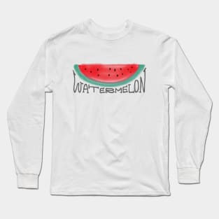 watermelon Long Sleeve T-Shirt